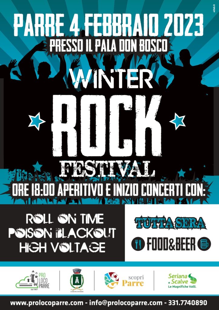 PARRE - 4 febbraio 2023 - Winter Rock Festival